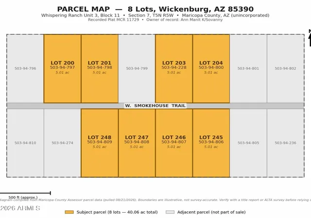Photo 3 of Land for sale at Xx W Smokehouse Trl #'''-''', Wickenburg, AZ 85390 | MLS# 7070802 | Listing updated on 2026-08-25