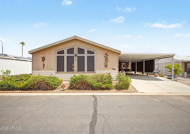 Photo 1 of Manufactured home for sale at 2400 E Baseline Ave #269, Apache Junction, AZ 85119 | MLS# 7071763 | Listing updated on 2026-09-04