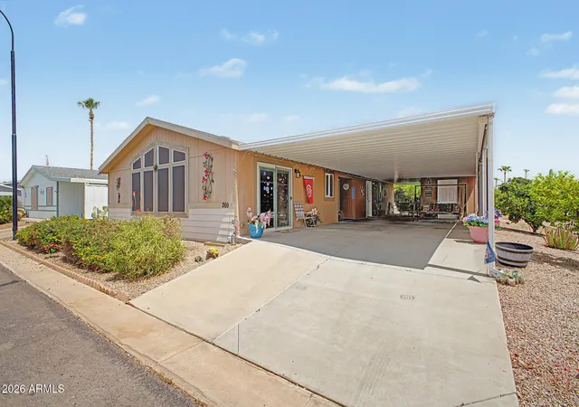 Photo 3 of Manufactured home for sale at 2400 E Baseline Ave #269, Apache Junction, AZ 85119 | MLS# 7071763 | Listing updated on 2026-09-04