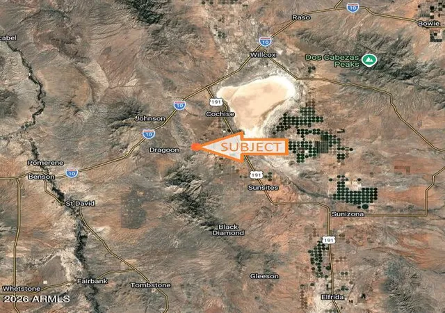Land for sale at 2379 E Dragoon Rd, Cochise, AZ 85606 | MLS# 7072569