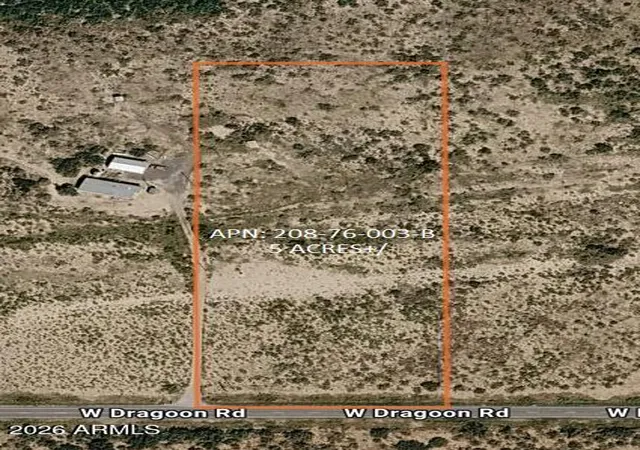 Photo 3 of Land for sale at 2379 E Dragoon Rd, Cochise, AZ 85606 | MLS# 7072569 | Listing updated on 2026-09-16