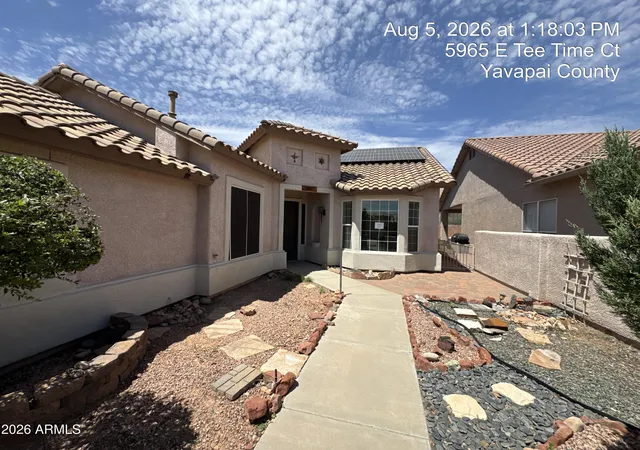 Photo 1 of Single family home for sale at 5960 E Tee Time Ct, Cornville, AZ 86325 | MLS# 7071532 | Listing updated on 2026-08-31