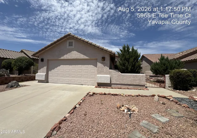 Photo 2 of Single family home for sale at 5960 E Tee Time Ct, Cornville, AZ 86325 | MLS# 7071532 | Listing updated on 2026-08-31