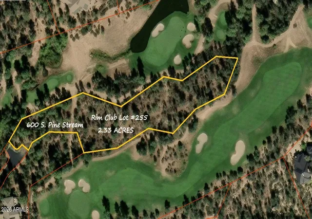 Photo 1 of Land for sale at 600 S Pine Strm #255, Payson, AZ 85541 | MLS# 7071633 | Listing updated on 2026-08-26