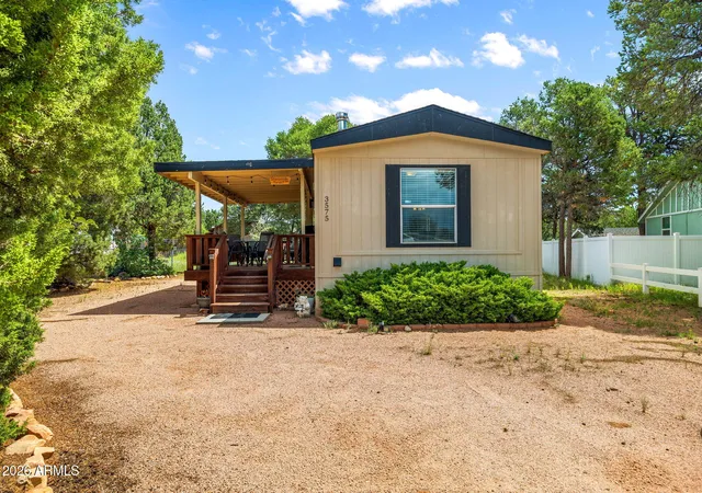 Photo 1 of Manufactured home for sale at 3575 Wildflower Dr, Overgaard, AZ 85933 | MLS# 7071860 | Listing updated on 2026-09-04