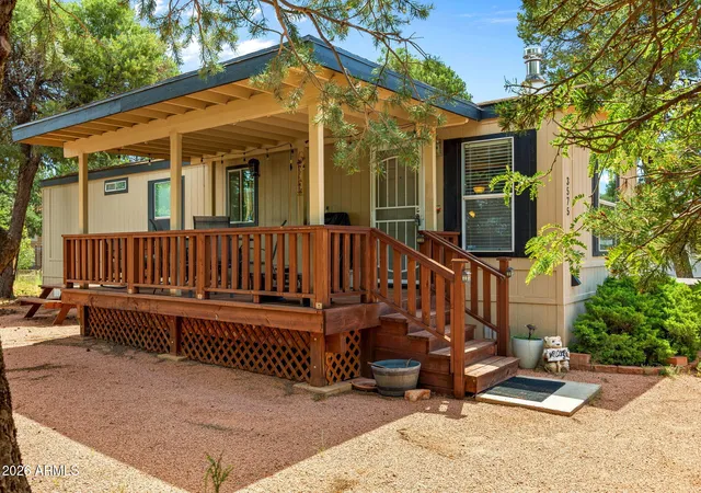 Photo 2 of Manufactured home for sale at 3575 Wildflower Dr, Overgaard, AZ 85933 | MLS# 7071860 | Listing updated on 2026-09-04