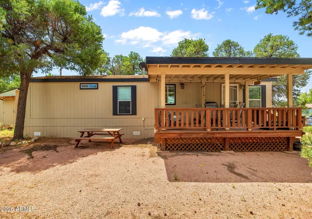 Photo 2 of Manufactured home for sale at 3575 Wildflower Dr, Overgaard, AZ 85933 | MLS# 7071860 | Listing updated on 2026-09-04
