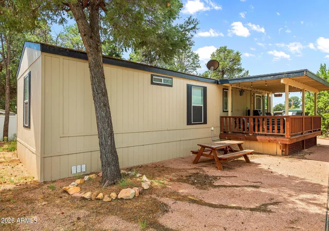 Photo 3 of Manufactured home for sale at 3575 Wildflower Dr, Overgaard, AZ 85933 | MLS# 7071860 | Listing updated on 2026-09-04