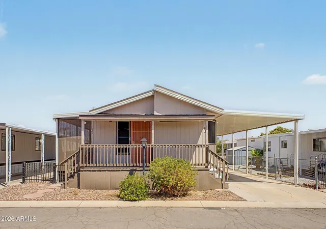 Photo 1 of Manufactured home for sale at 10955 N 79th Ave #53, Peoria, AZ 85345 | MLS# 7072118 | Listing updated on 2026-08-30