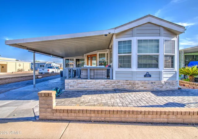 Photo 1 of Manufactured home for sale at 7750 E Broadway Rd #835, Mesa, AZ 85208 | MLS# 7072809 | Listing updated on 2026-09-01