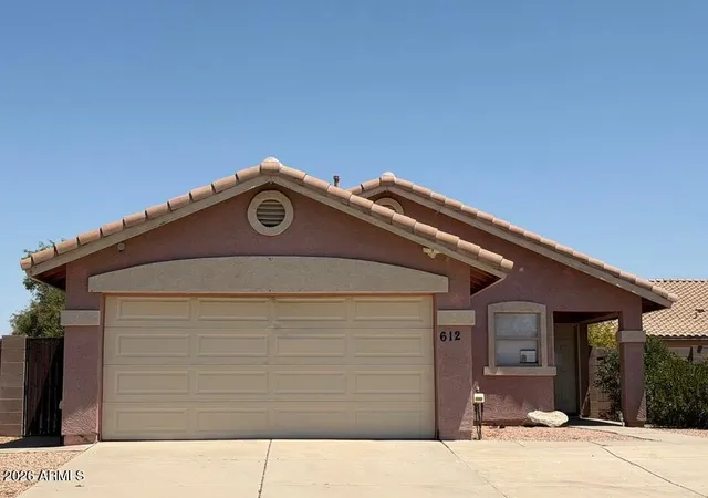 Photo 1 of Single family home for sale at 612 E Racine Pl, Casa Grande, AZ 85122 | MLS# 7072350 | Listing updated on 2026-09-18