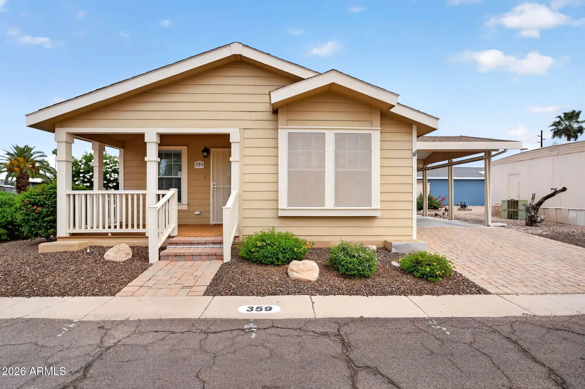 Photo 1 of Manufactured home for sale at 201 S Greenfield Rd #359, Mesa, AZ 85206 | MLS# 7075134 | Listing updated on 2026-10-01