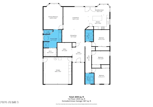 Photo 4 of Single family home for sale at 1810 S 173Rd Dr, Goodyear, AZ 85338 | MLS# 7072933 | Listing updated on 2026-09-20