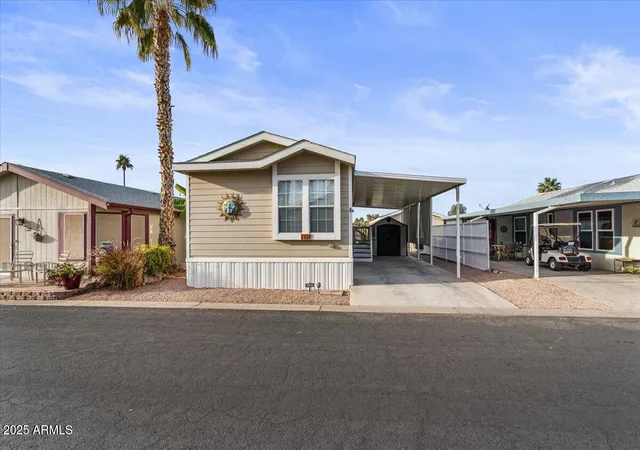 Photo 1 of Manufactured home for sale at 8865 E Baseline Rd #1129, Mesa, AZ 85209 | MLS# 7073382 | Listing updated on 2026-08-31