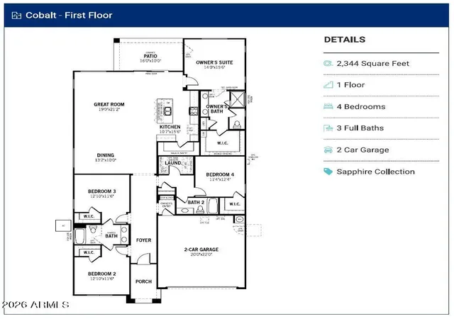 Photo 1 of Single family home for sale at 17270 W Sutherland Way, Surprise, AZ 85387 | MLS# 7073679 | Listing updated on 2026-10-26