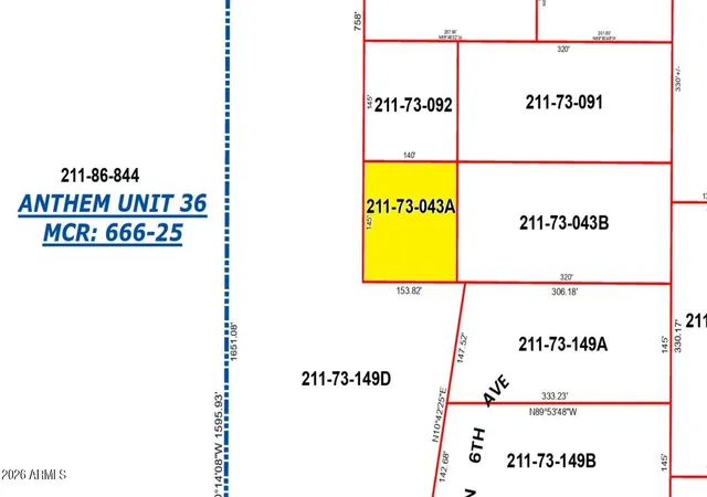 Photo 2 of Land for sale at 40720 N 6th Avenue, Phoenix, AZ 85086 | MLS# 7073525 | Listing updated on 2026-08-31