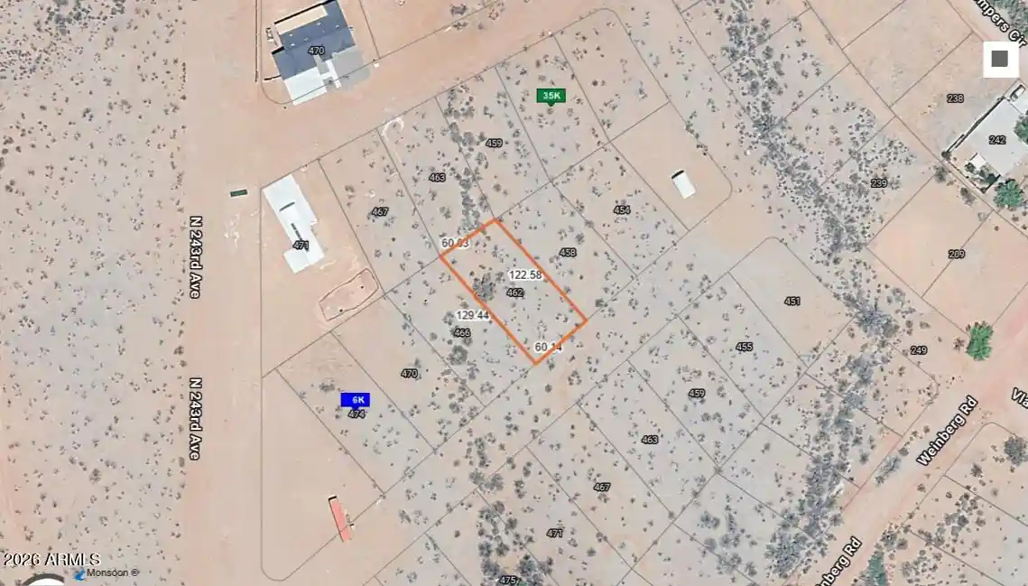 Land for sale at 462 Berger Dr #221, Morristown, AZ 85342 | MLS# 7076066