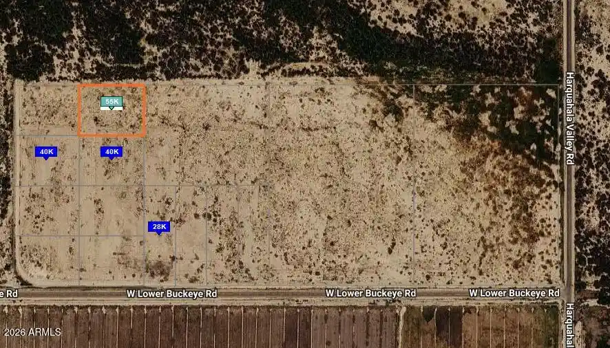 Photo 1 of Land for sale at 500 Xxx Ave #2, Tonopah, AZ 85354 | MLS# 7085375 | Listing updated on 2026-09-28