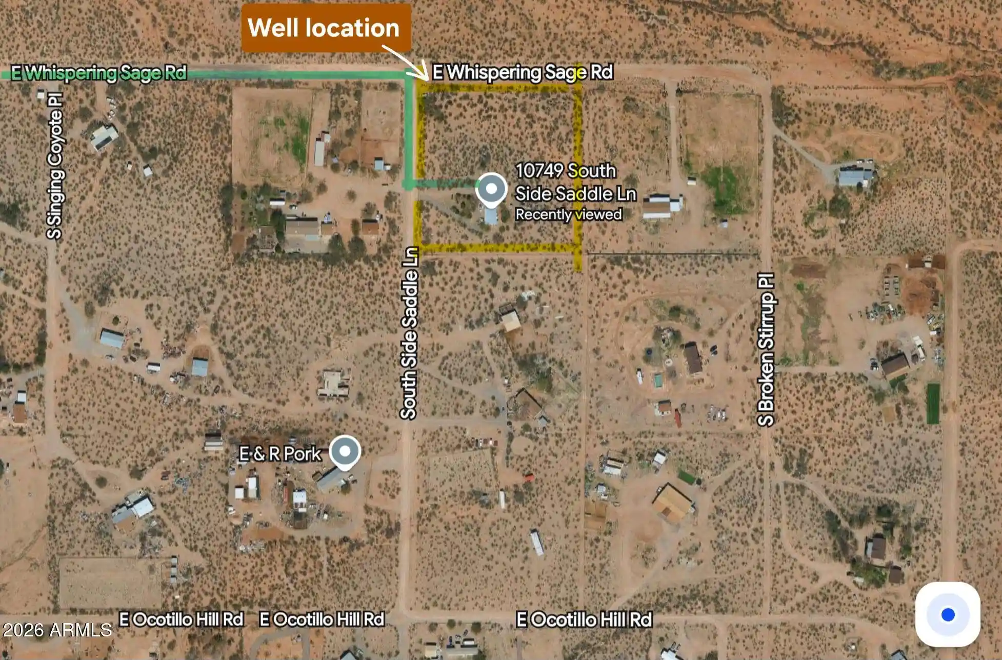 Photo 1 of Manufactured home for sale at 10749 S Side Saddle Ln, Tucson, AZ 85756 | MLS# 7080481 | Listing updated on 2026-10-28