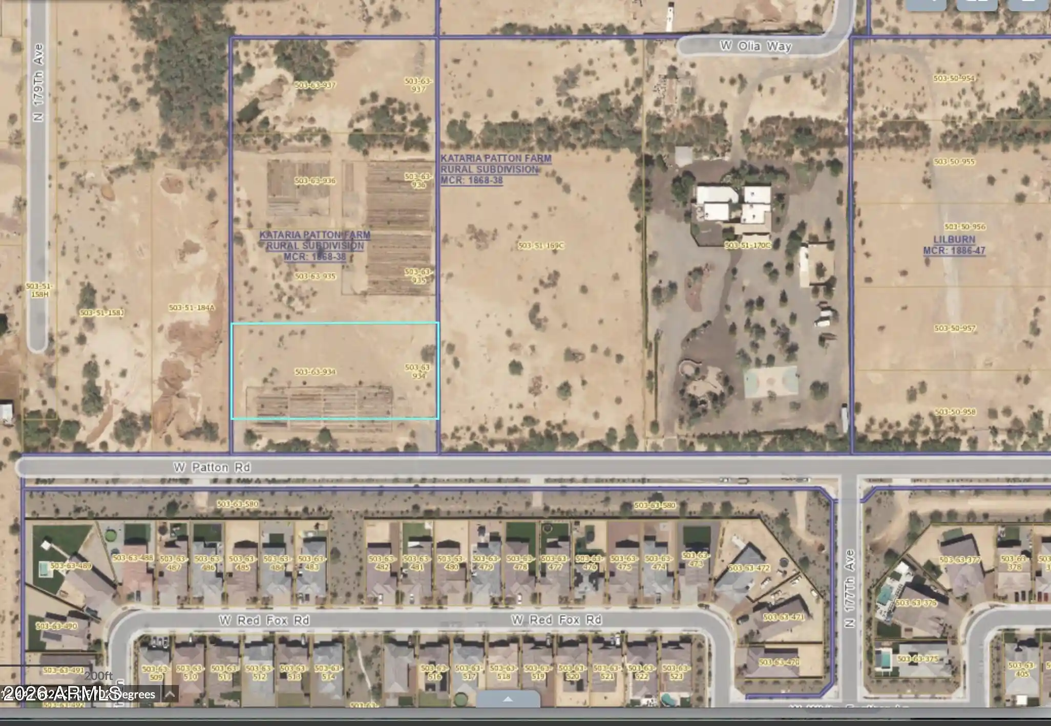 Photo 1 of Land for sale at 178x02 W Patton Rd #1, Surprise, AZ 85387 | MLS# 7079920 | Listing updated on 2026-09-24