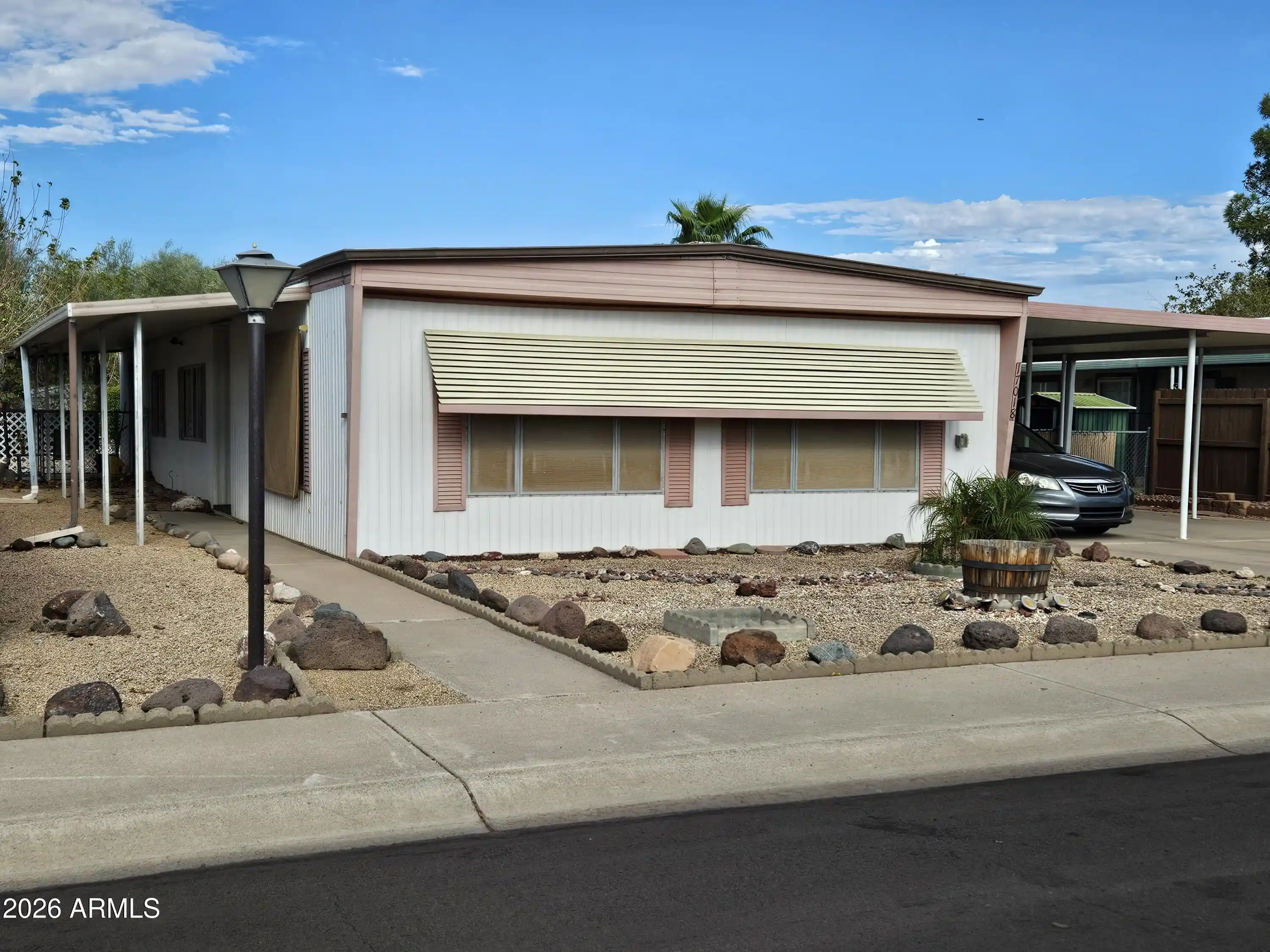 Photo 1 of Manufactured home for sale at 17018 N 66th Drive, Glendale, AZ 85308 | MLS# 7079823 | Listing updated on 2026-09-17