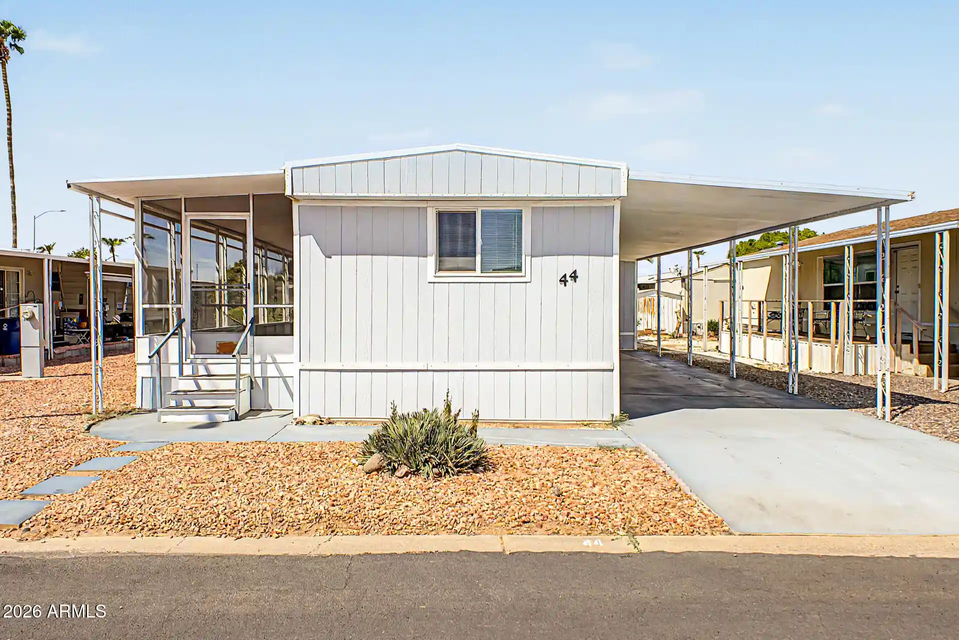 Photo 1 of Manufactured home for sale at 2650 W Union Hills Dr #44, Phoenix, AZ 85027 | MLS# 7079946 | Listing updated on 2026-10-19