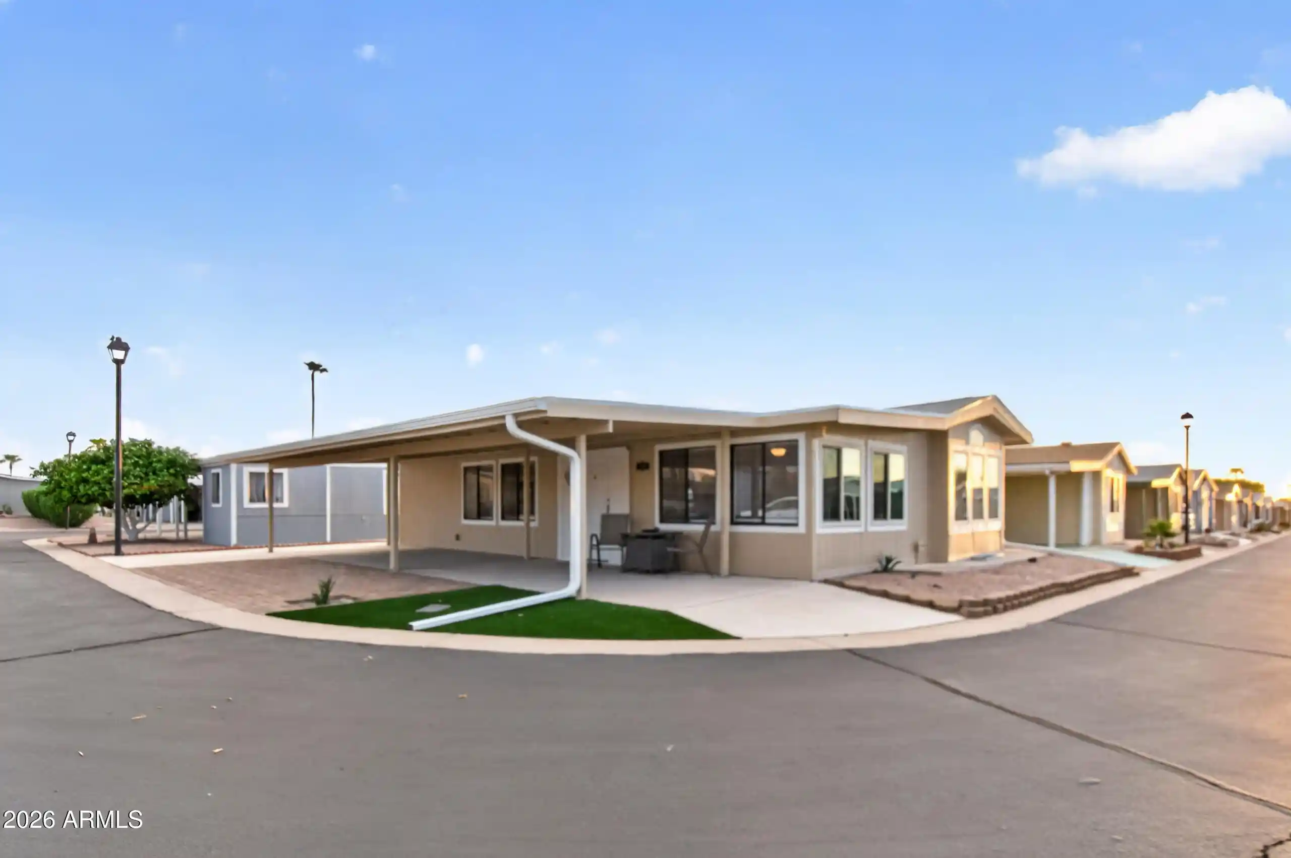 Photo 1 of Manufactured home for sale at 5735 E Mcdowell Rd #213, Mesa, AZ 85215 | MLS# 7079849 | Listing updated on 2026-10-04