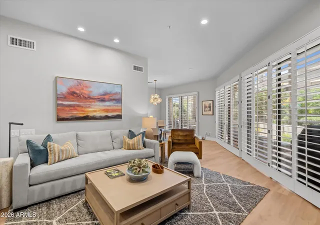 Photo 1 of Townhouse for sale at 8989 N Gainey Ctr Dr #104, Scottsdale, AZ 85258 | MLS# 7081132 | Listing updated on 2026-10-29
