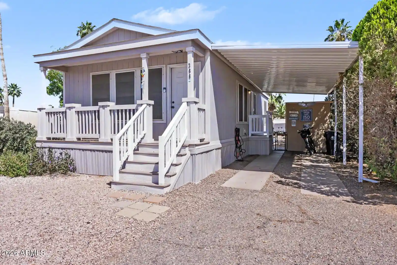 Photo 1 of Manufactured home for sale at 201 S Greenfield Rd #366, Mesa, AZ 85206 | MLS# 7080359 | Listing updated on 2026-10-20