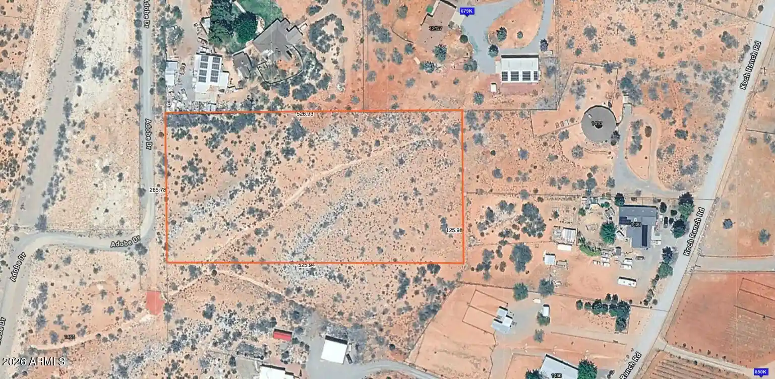 Photo 1 of Land for sale at 1420 Koch Ranch Rd #0, Cornville, AZ 86325 | MLS# 7080530 | Listing updated on 2026-10-17