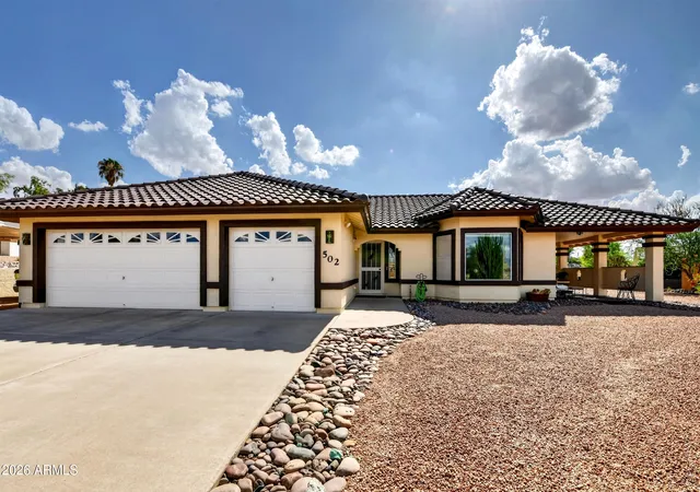 Photo 1 of Single family home for sale at 502 N Sierra Vista Dr, Wickenburg, AZ 85390 | MLS# 7080704 | Listing updated on 2026-10-29