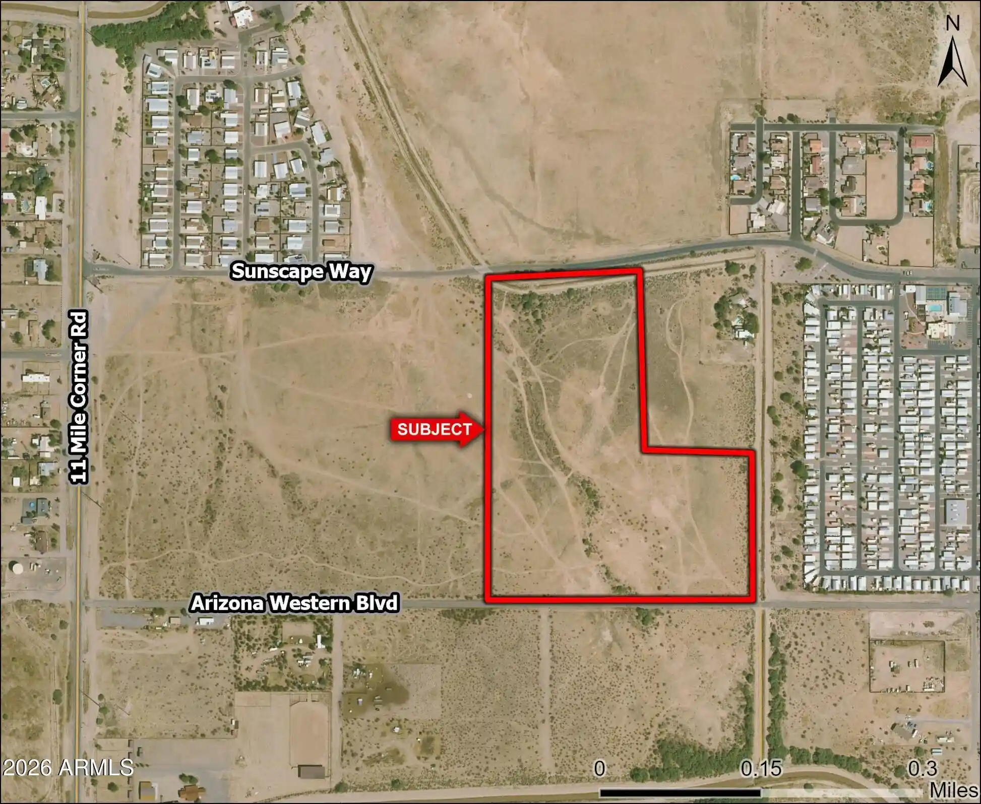 Photo 1 of Land for sale at 0 N 11 Mile Cor, Coolidge, AZ 85128 | MLS# 7080999 | Listing updated on 2026-09-16