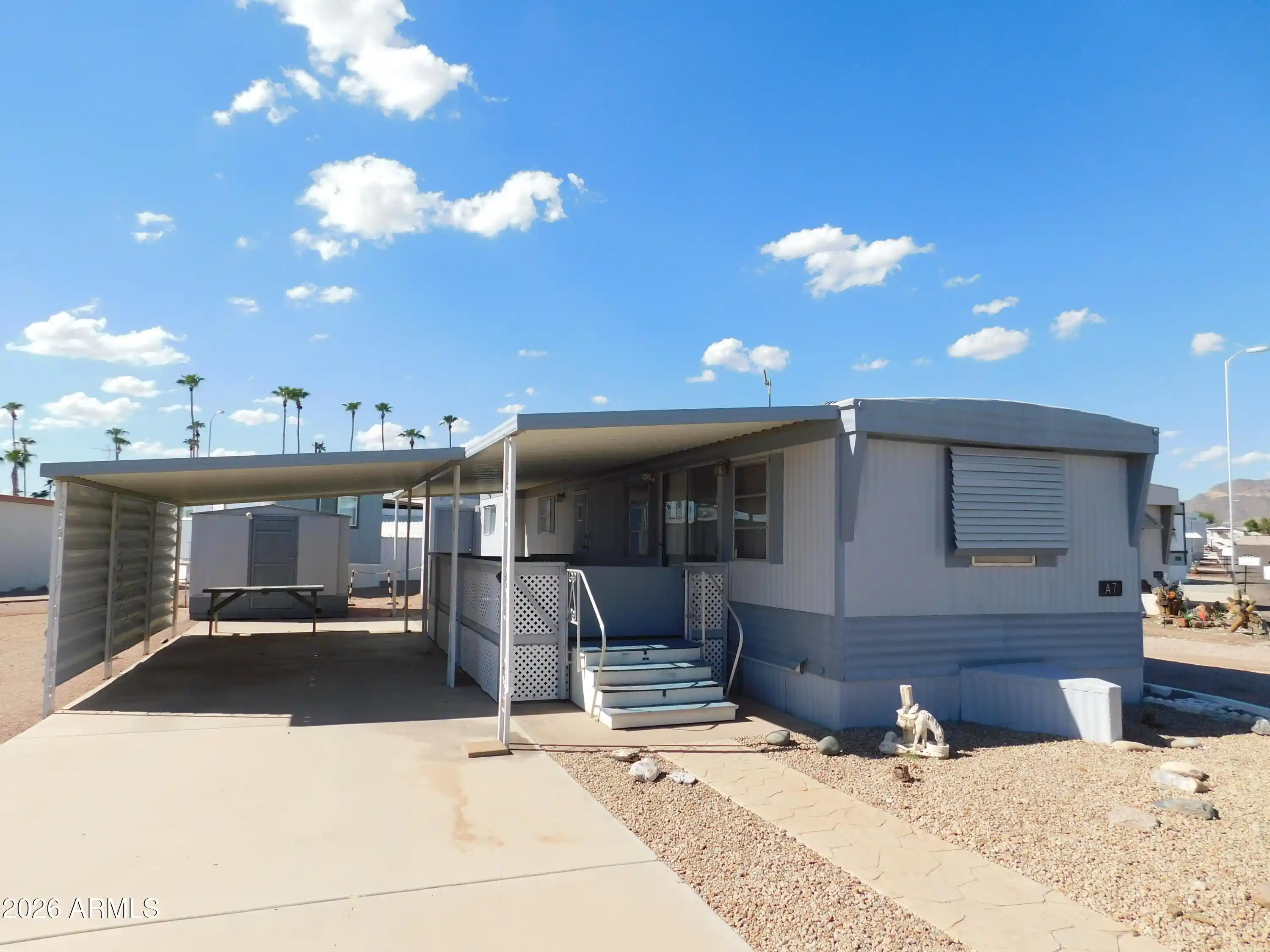 Photo 1 of Manufactured home for sale at 10712 E Apache Trl #A-7, Apache Junction, AZ 85120 | MLS# 7083244 | Listing updated on 2026-09-23