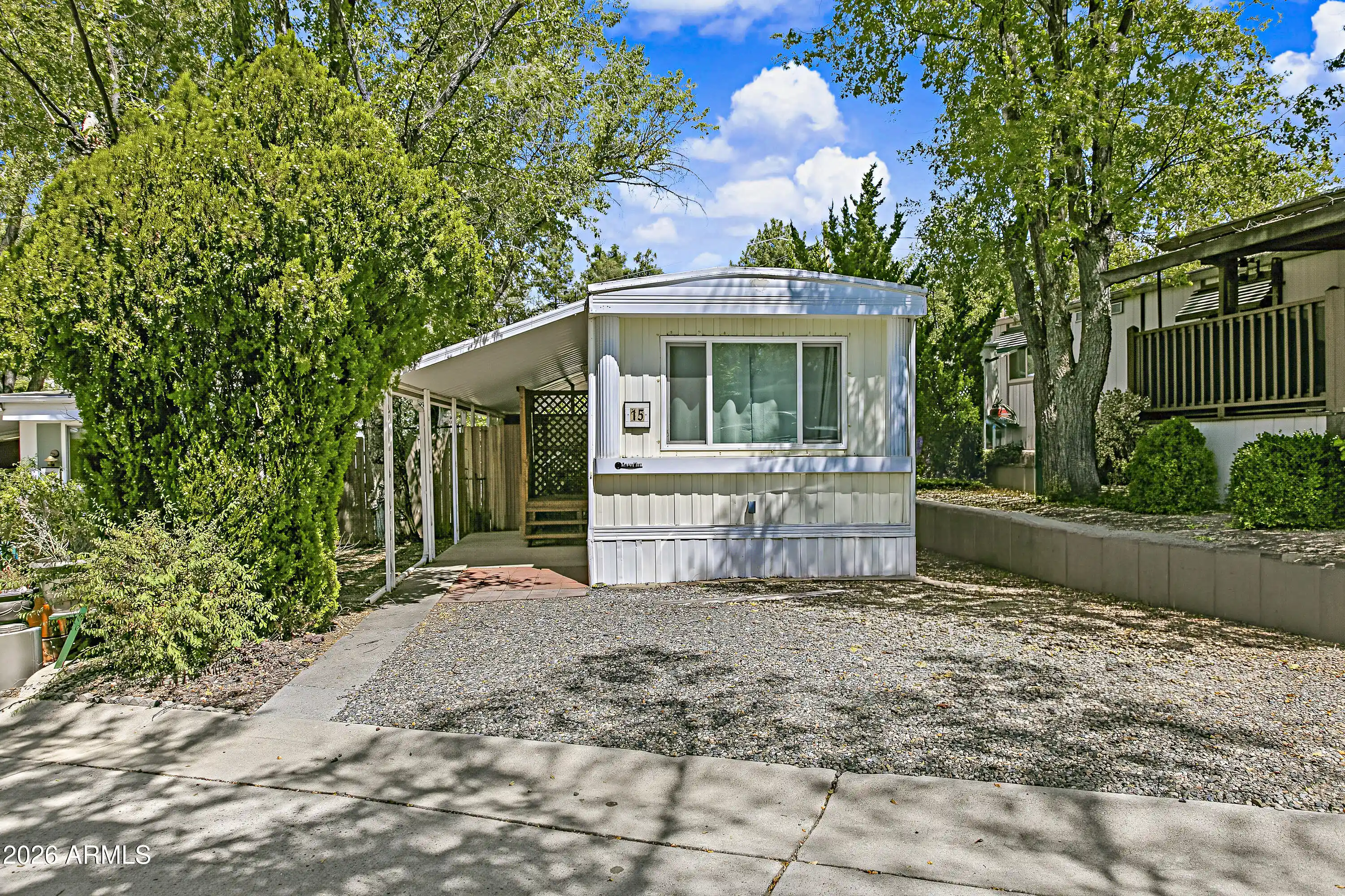 Photo 1 of Manufactured home for sale at 510 Copper Basin Rd #15, Prescott, AZ 86303 | MLS# 7082535 | Listing updated on 2026-09-23