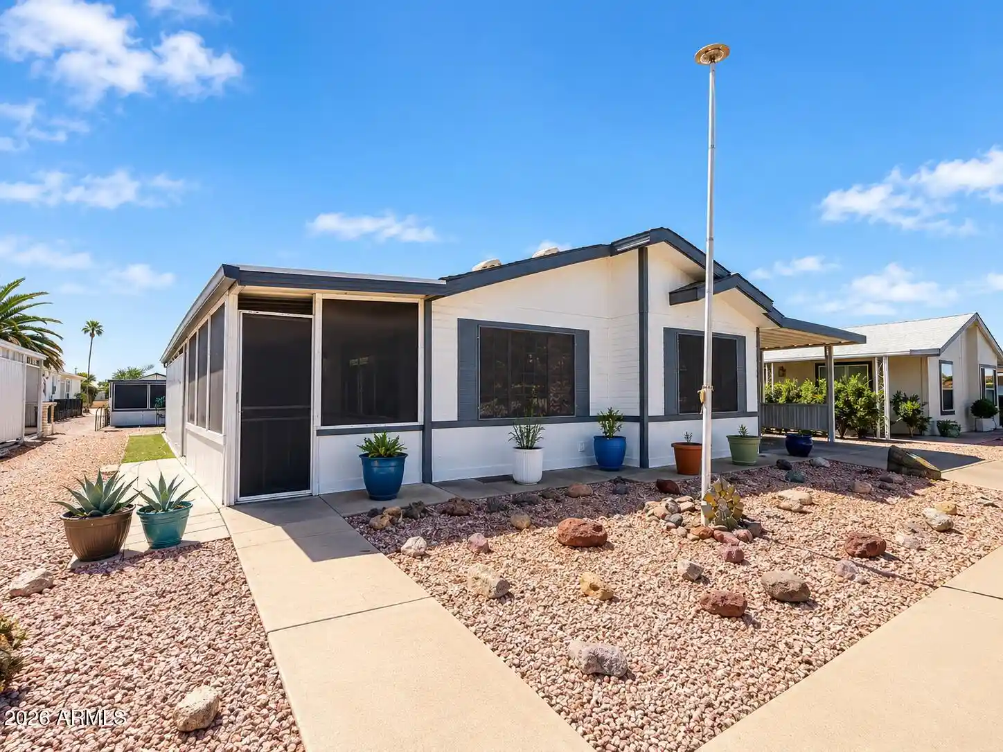Photo 1 of Manufactured home for sale at 3355 S Cortez Rd #LOT 55, Apache Junction, AZ 85119 | MLS# 7082651 | Listing updated on 2026-09-20
