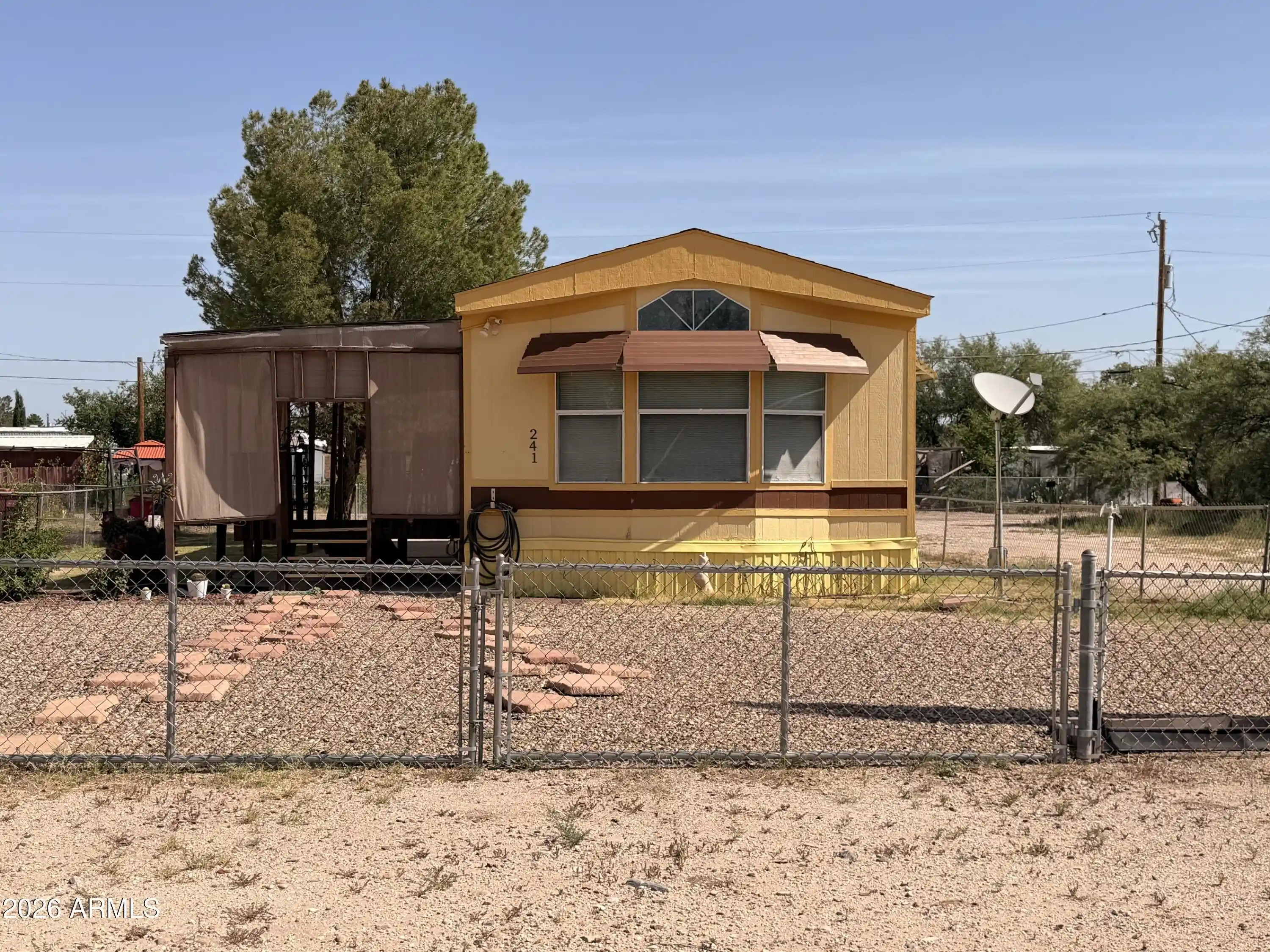 Photo 1 of Manufactured home for sale at 241 E 2nd Street, Benson, AZ 85602 | MLS# 7082708 | Listing updated on 2026-09-20