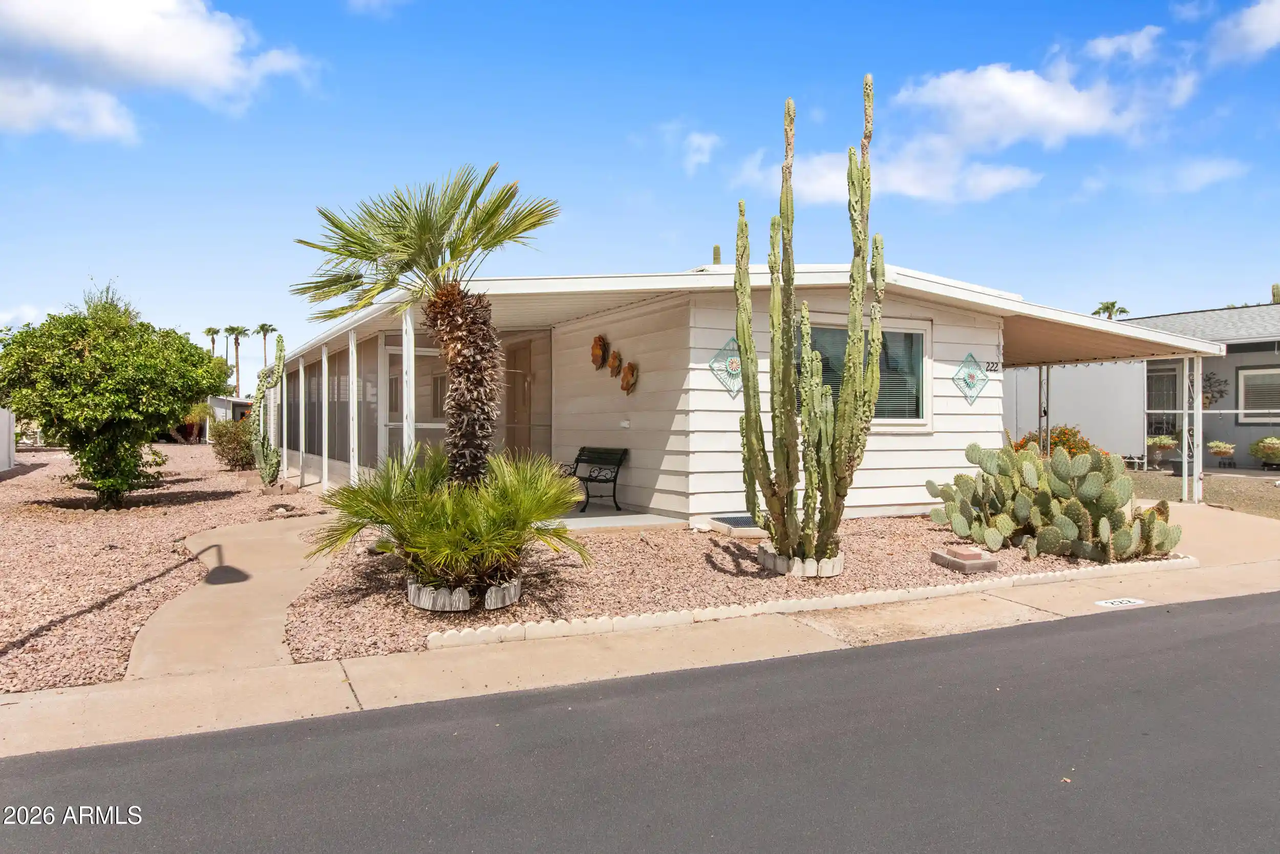 Photo 1 of Manufactured home for sale at 8103 E Southern Ave #222, Mesa, AZ 85209 | MLS# 7082891 | Listing updated on 2026-10-18