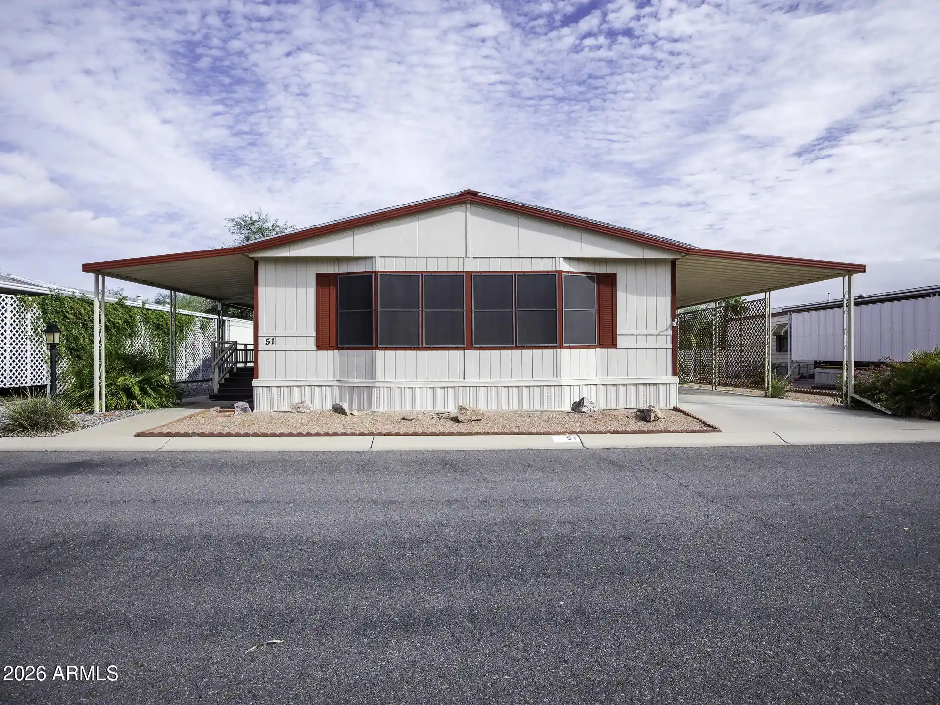 Photo 1 of Manufactured home for sale at 450 W Sunwest Dr #51, Casa Grande, AZ 85122 | MLS# 7083695 | Listing updated on 2026-10-19