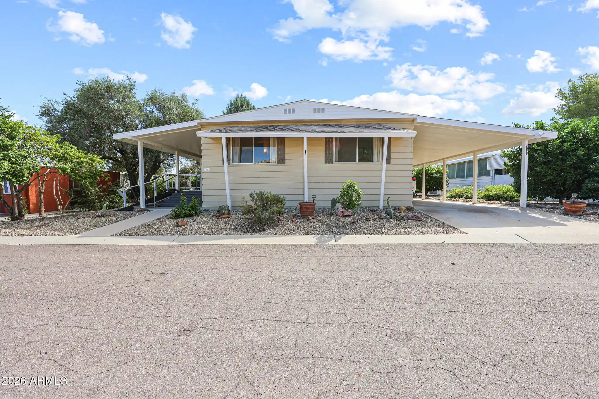 Photo 1 of Manufactured home for sale at 2501 W Wickenburg Way #68, Wickenburg, AZ 85390 | MLS# 7087901 | Listing updated on 2026-10-02