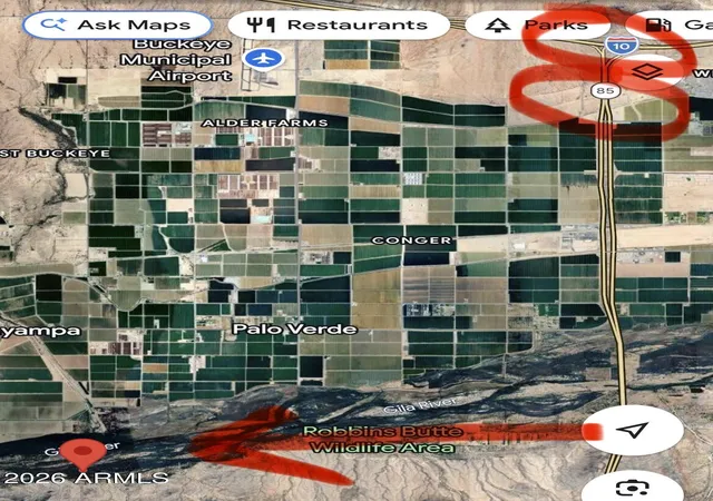 Land for sale at Xxx, Buckeye, AZ 85326 | MLS# 7084778
