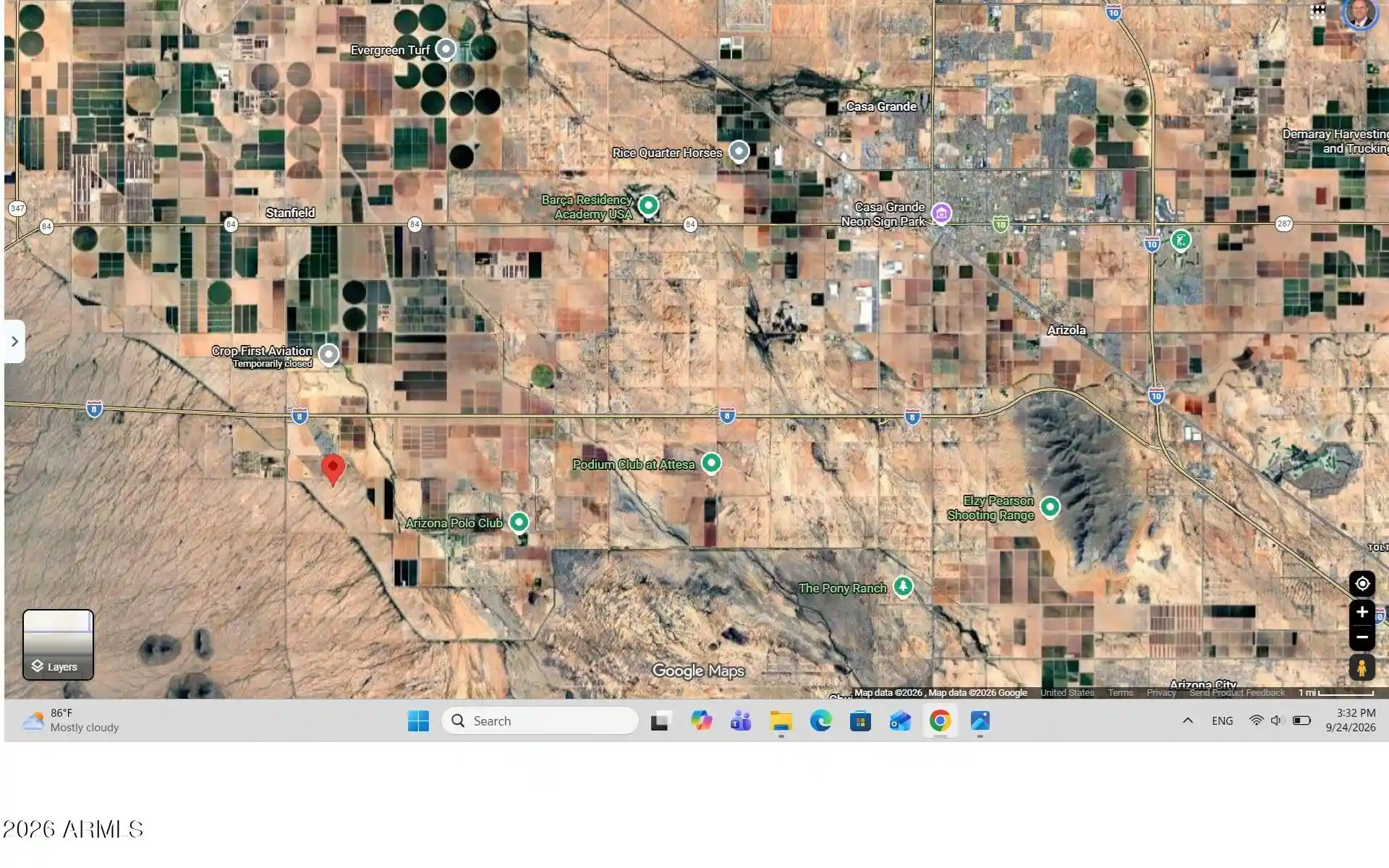 Photo 1 of Land for sale at 0 W Connelly Rd, Casa Grande, AZ 85193 | MLS# 7084811 | Listing updated on 2026-09-24