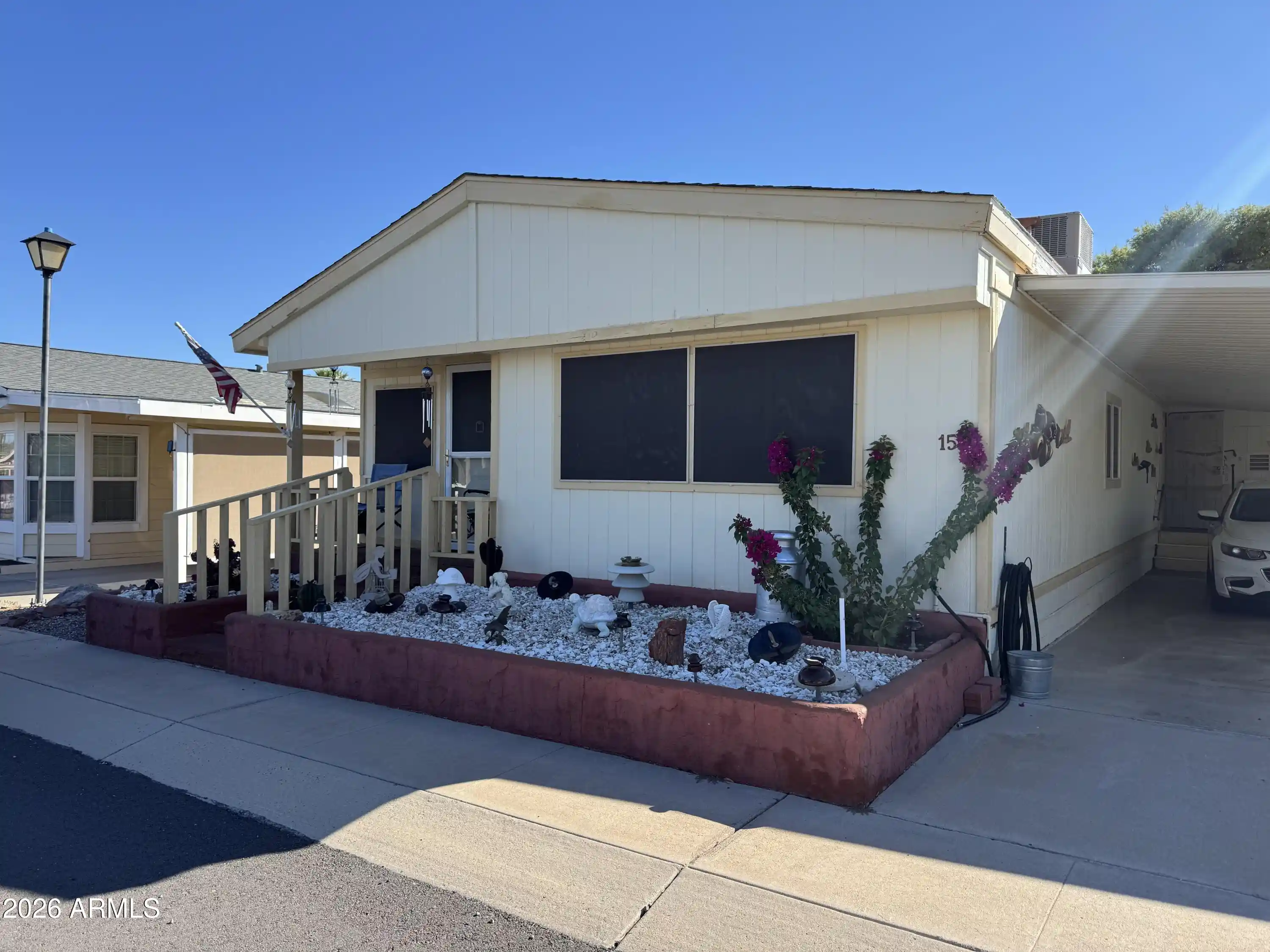 Photo 1 of Manufactured home for sale at 2501 W Wickenburg Way #158, Wickenburg, AZ 85390 | MLS# 7085252 | Listing updated on 2026-10-25