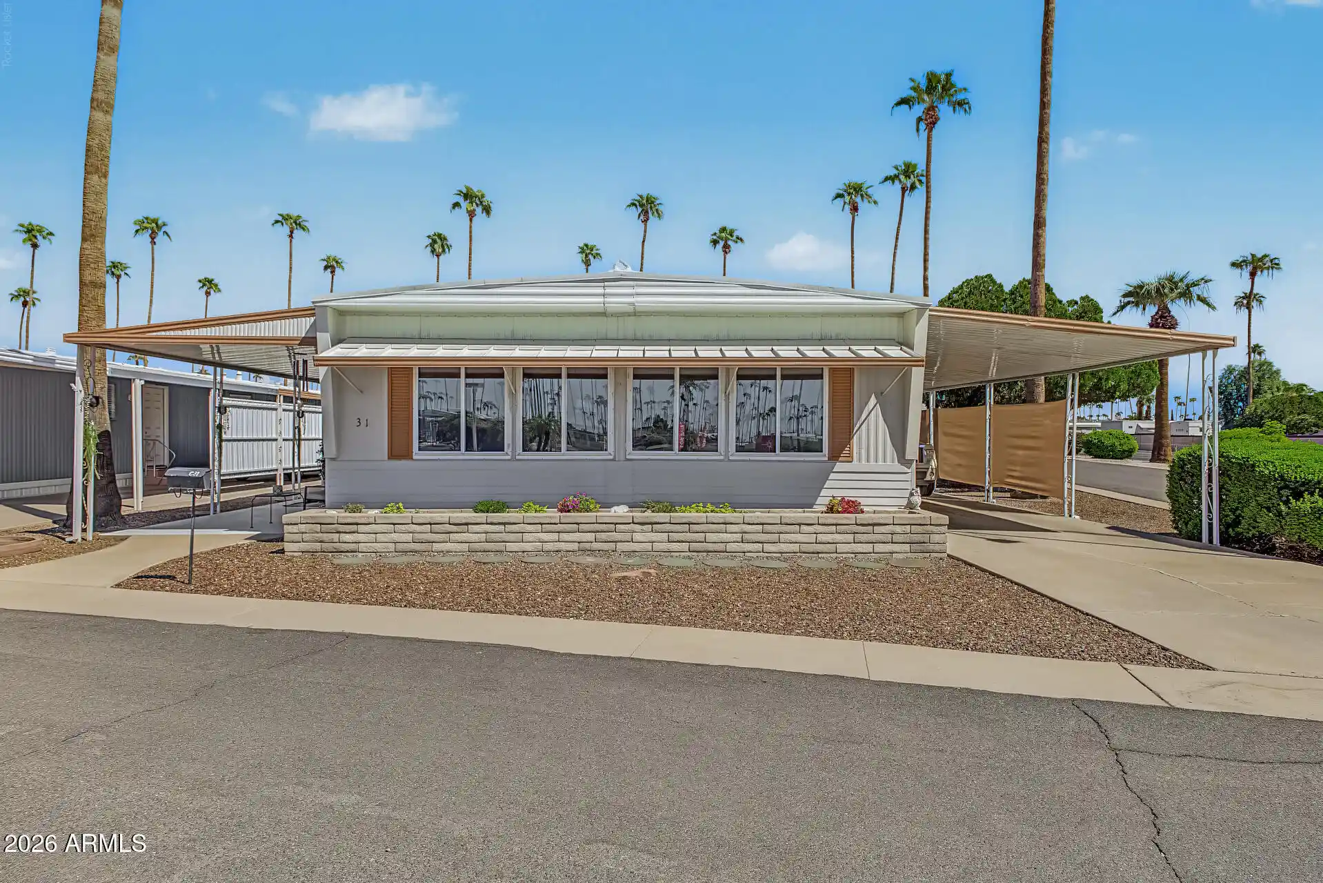 Photo 1 of Manufactured home for sale at 2600 E Allred Ave #31, Mesa, AZ 85204 | MLS# 7085696 | Listing updated on 2026-10-27