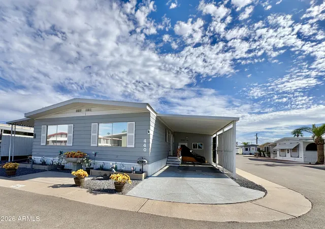 Photo 1 of Manufactured home for sale at 4065 E University Dr #440, Mesa, AZ 85205 | MLS# 7086042 | Listing updated on 2026-10-28
