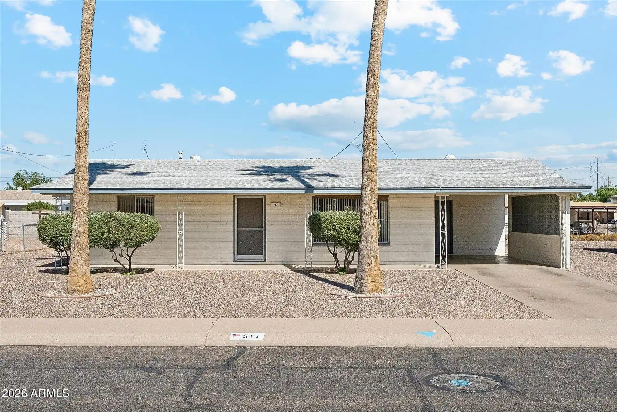 Photo 1 of Single family home for sale at 517 N 53rd Place, Mesa, AZ 85205 | MLS# 7086573 | Listing updated on 2026-10-26