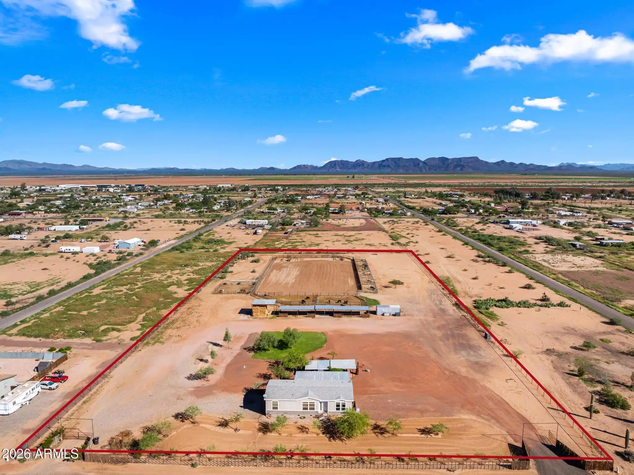 Photo 1 of Manufactured home for sale at 50828 W Long Rifle Rd, Aguila, AZ 85320 | MLS# 7090100 | Listing updated on 2026-10-07