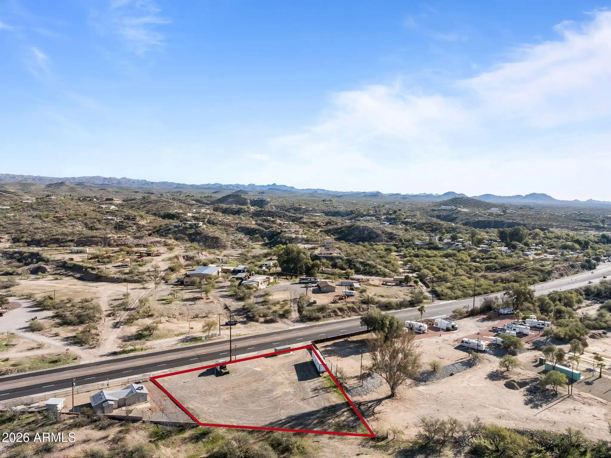 Photo 1 of Land for sale at 51420 N Grand Ave, Wickenburg, AZ 85390 | MLS# 7086850 | Listing updated on 2026-10-01