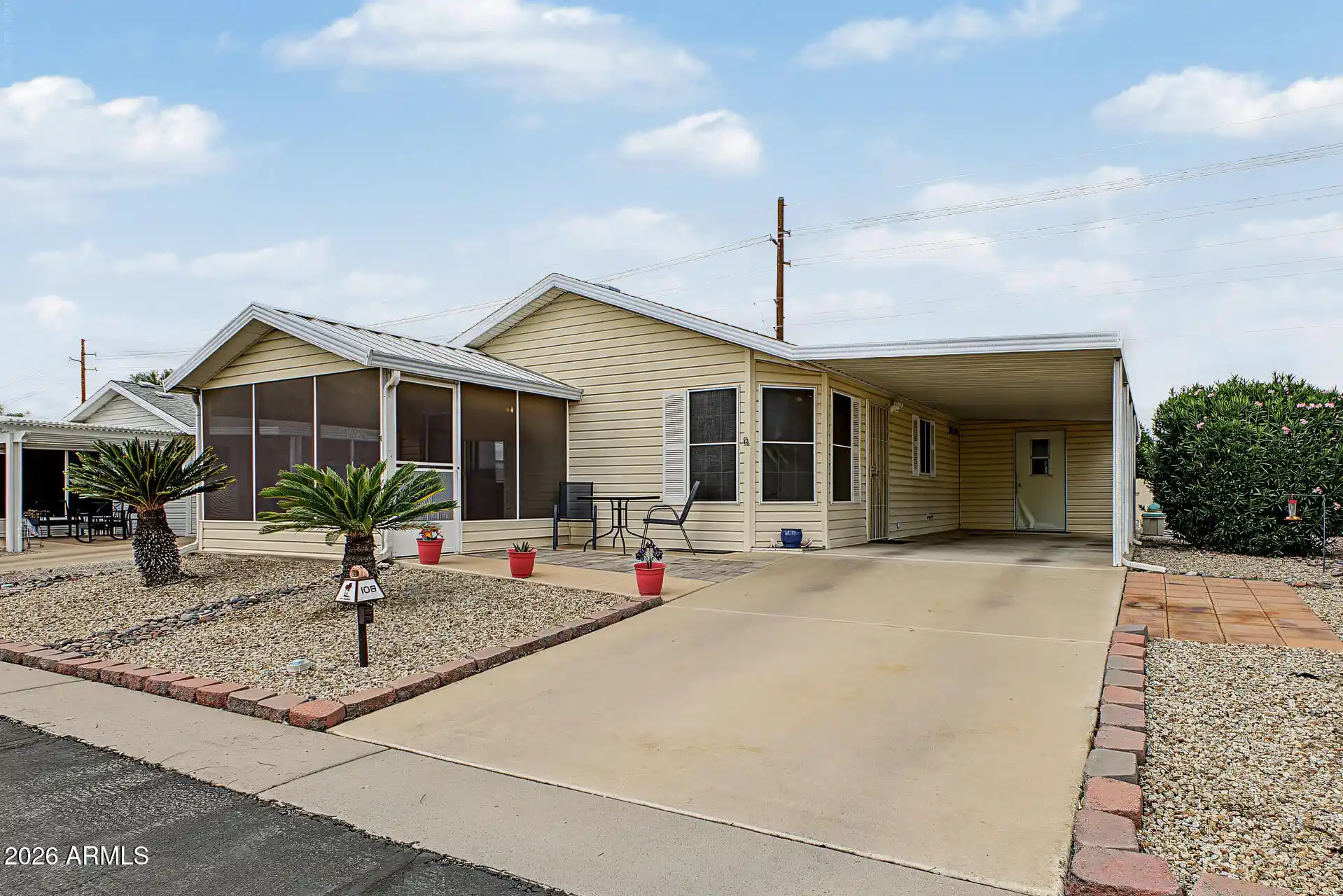Manufactured home for sale at 215 N Power Rd #108, Mesa, AZ 85205 | MLS# 7088169