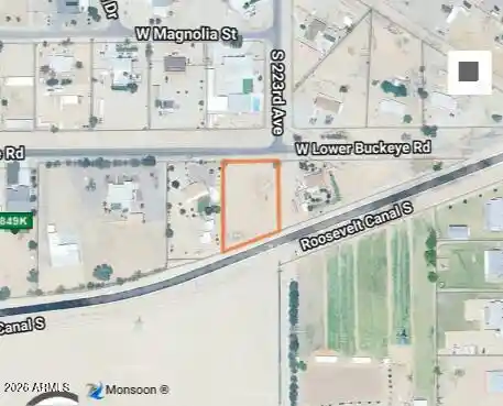 Photo 1 of Land for sale at 22301 W Lower Buckeye Rd, Buckeye, AZ 85326 | MLS# 7087271 | Listing updated on 2026-10-01