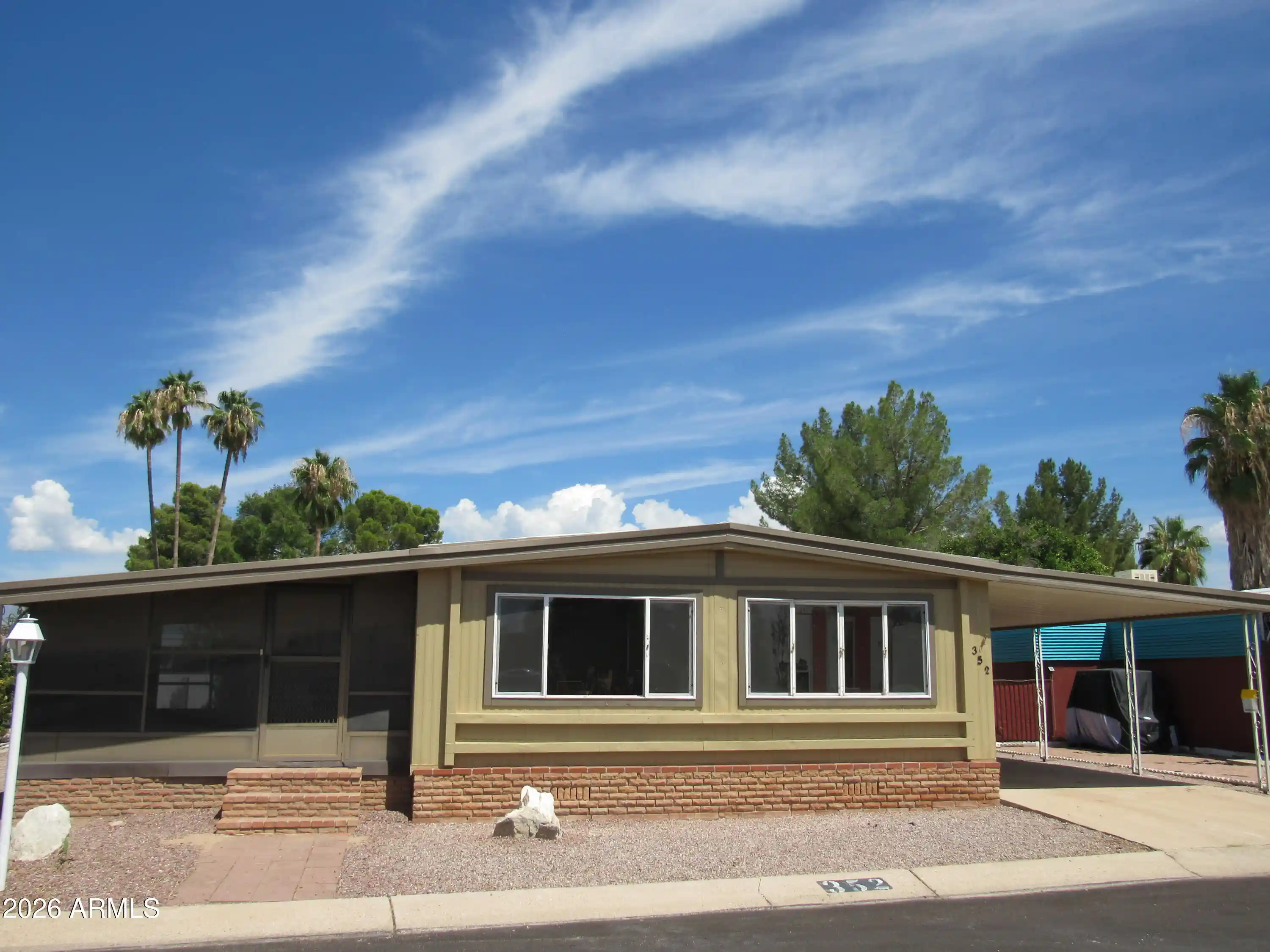 Manufactured home for sale at 3411 S Camino Seco #352, Tucson, AZ 85730 | MLS# 7087925